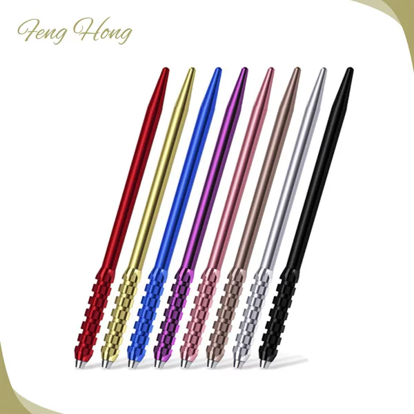 Single head God needle tattoo manual pen dart alloy tattoo embroidery pen Fishbone tattoo fog pen factory direct label