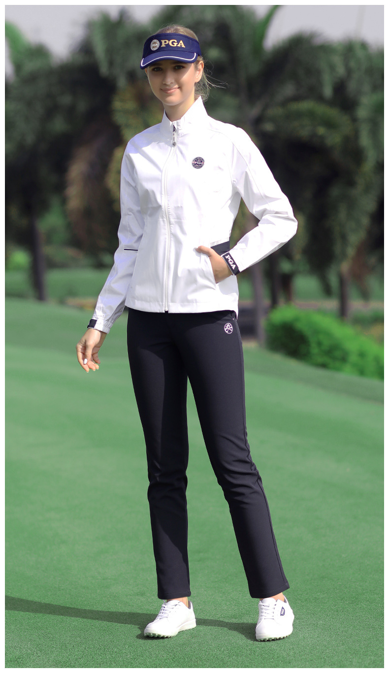 Quần golf nữ thu đông lót nhung co giãn cao — Kuz045 lót nhung-màu xanh, Kuz045 lót nhung-Đỏ, Kuz045 lót nhung-Đen, Kuz045 lót nhung-màu be chi tiết 4