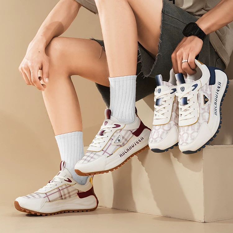 Мужские летние дышащие кроссовки French Musketeer 2025, универсальные спортивные туфли для студентов и повседневной носки