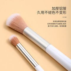 網紅動物毛化妝刷腮紅刷軟毛修容刷便攜式散粉刷美妝工具批發