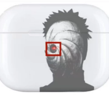 Защитный чехол (Apple) для AirPods — прозрачный чехол с карабином, совместим с AirPods 1/2/3 и Pro