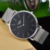 Waterproof quartz watches, hair mesh, ultra thin watch, Switzerland, internet celebrity