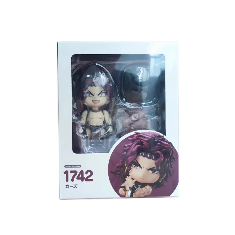 Jojo невероятные приключения 1742# Боевая тенденция Каз Q версия глина Ультра может менять лицо Коробка