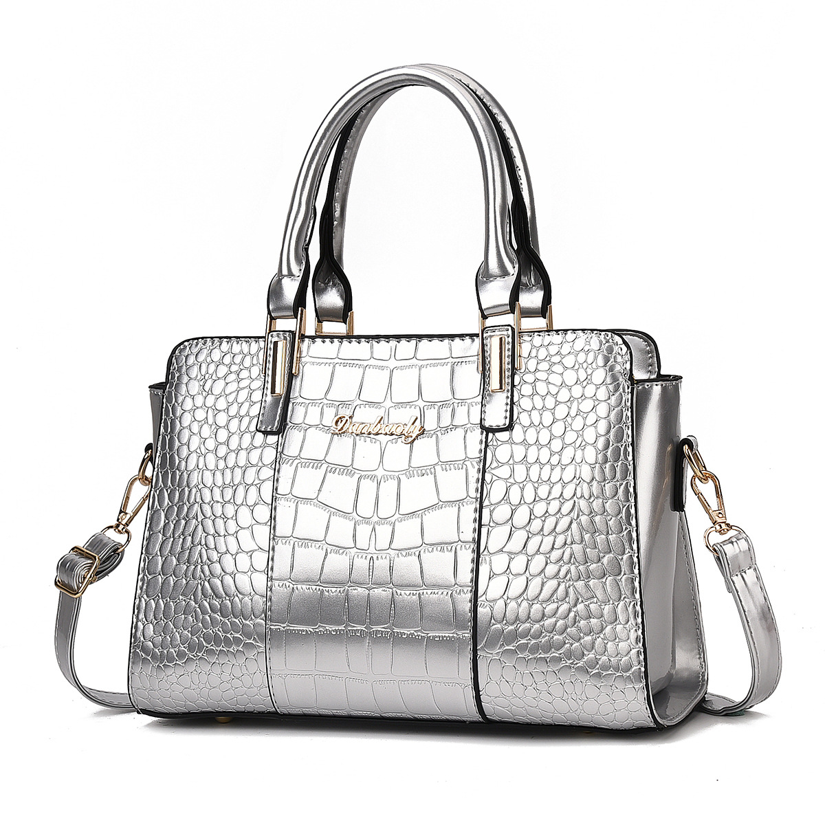 Bolso de mujer 2025 nuevo bolso de mano texturas coreanas de hombro de brazo inclinado fabricantes de moda de mujeres comercio exterior