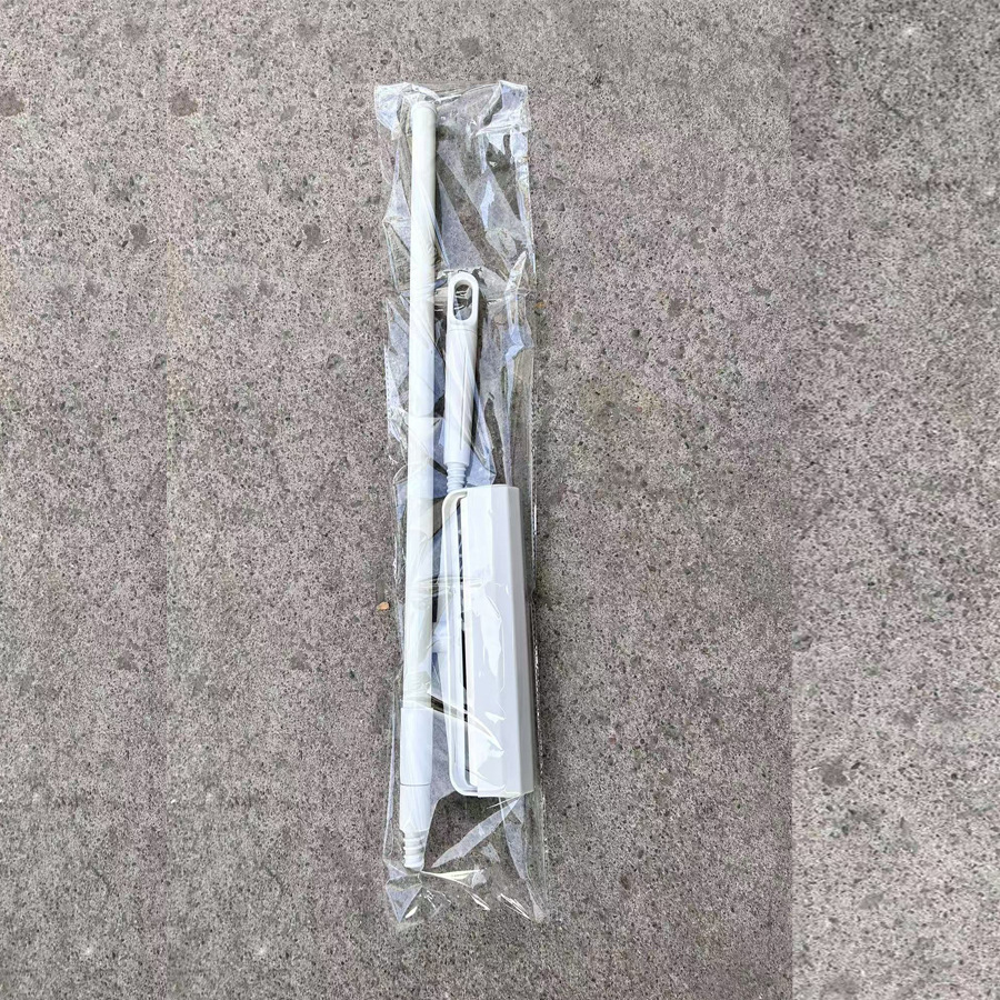 Rodillo de viscosa, barra larga, cepillo de viscosa telescópico, cepillo de rodillo de ropa, dispositivo de viscosa, trapeador de papel rasgable, rodillo de eliminación de polvo