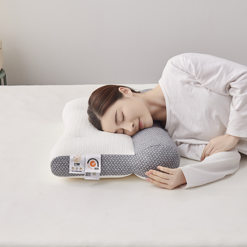 メーカー卸売 反牽引頸椎枕芯 反牽引ネックピロー 牽引枕 睡眠補助ギフト枕|undefined