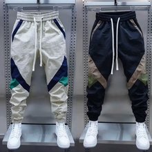 百搭休闲裤男宽松直筒休闲裤2024潮男束脚裤子百搭ins港风潮男裤