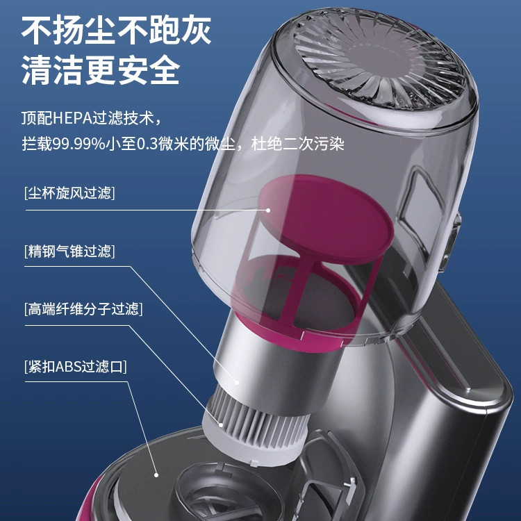 UV antibacterial wireless vacuum cleaner for home use, sofa