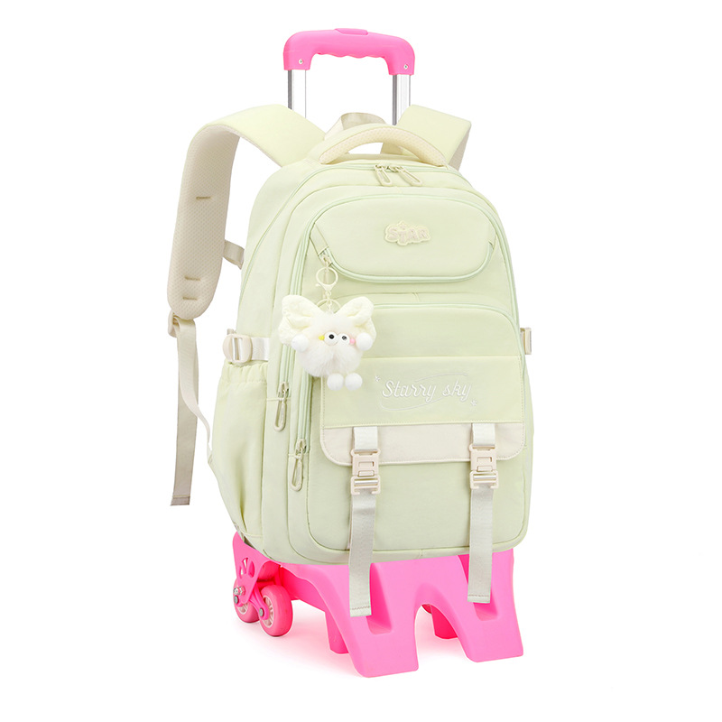 Mochila de pescado natural 3 - 6 grados de moda de alta capacidad mochila de estudiantes de secundaria escalera ligera caja de tracción