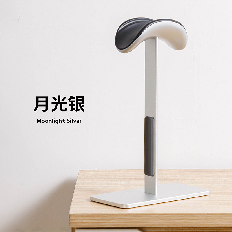 休眠ヘッドフォンホルダー Airpods Max ヘッドマウントアルミニウム合金ヘッドフォン収納ディスプレイスタンドに適しています|undefined