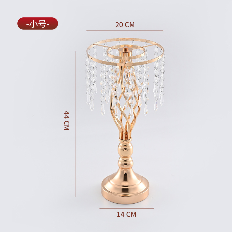 [모델 6] 골든 H44cm (캡슐 5개 + 포인티드 비즈 24개)