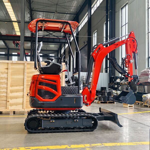 Small large crawler excavator municipal engineering excavator wood…