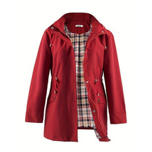 G 87376 Waist-cinched waterproof jacket ������ñ������羳��