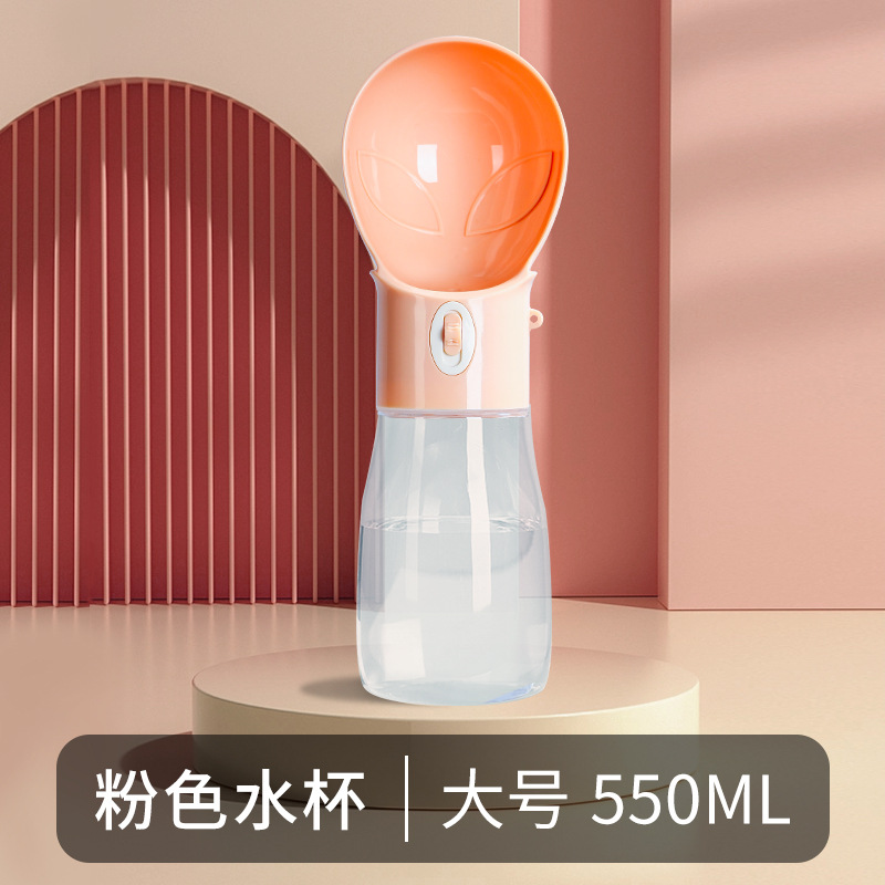 Nuevo vaso de viaje para mascotas más vendido de Amazon, agua y comida todo en uno, botella de agua portátil a prueba de fugas para perros al salir a pasear.