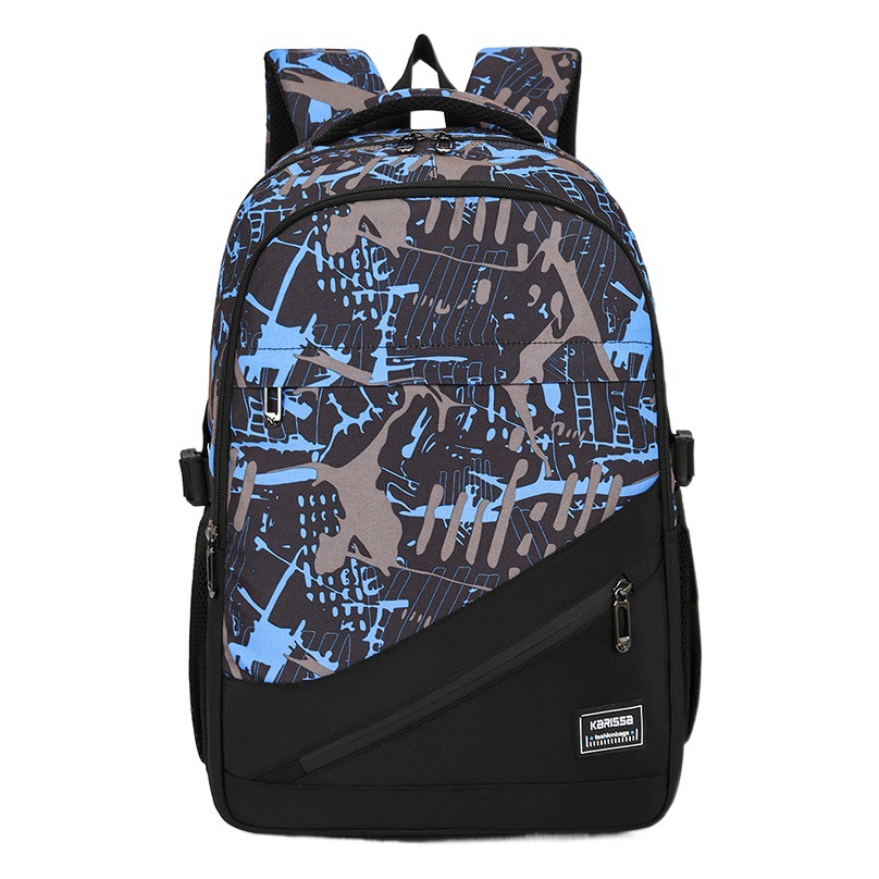 Mochilas Escolares para Estudiantes de Secundaria y Preparatoria, Transpirables, Impermeables, de Gran Capacidad, Mochilas Escolares para Niños, Venta al por Mayor de Viajes, Diseño Moderno con Combinación de Colores