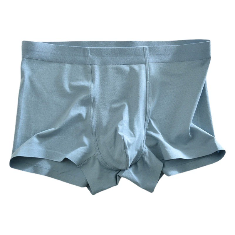 Осень Новый 60-х годов Синьцзян длинный штапельный хлопок бесшовное Мужское нижнее белье дышащие впитывающие пот хлопковые боксеры для мальчиков оптом