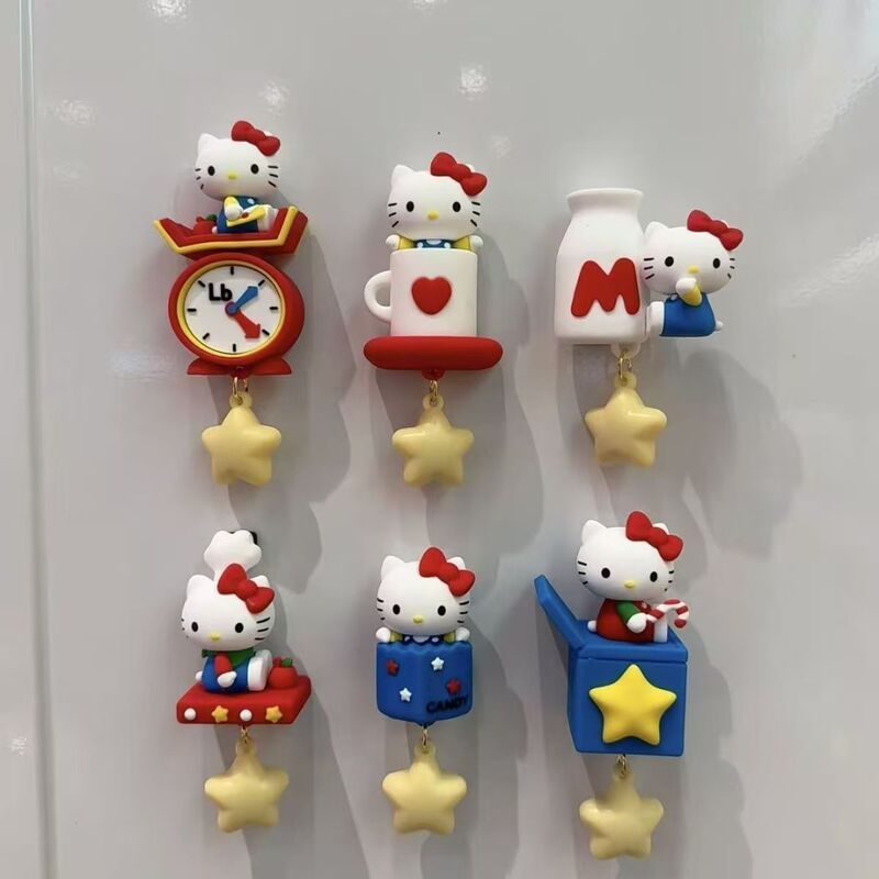 Kt Cat Magnetic Refrigerator Magnet Cartoon Swinging Luminous Star Pendant New Decoration Kitty Luminous Refrigerator Magnet Kt Cat Magnetic Refrigerator Magnet Cartoon Swinging Luminous Star Pendant New Decoration Kitty Luminous Refrigerator Magnet