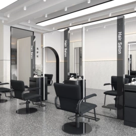 美发椅;美发镜台;洗头床