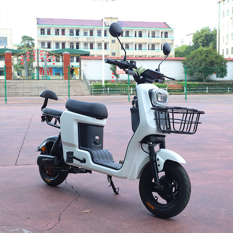 New national standard cross-border two-wheel electric car adult small electric bicycle double battery car factory wholesale electric motorcycle
