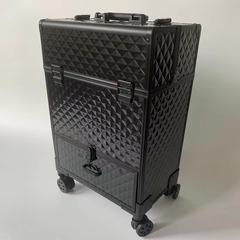 New multifunctional micro-needling and beauty nail eyelash makeup storage pull-along suitcase with large capacity and drawers, multi-layer tool box