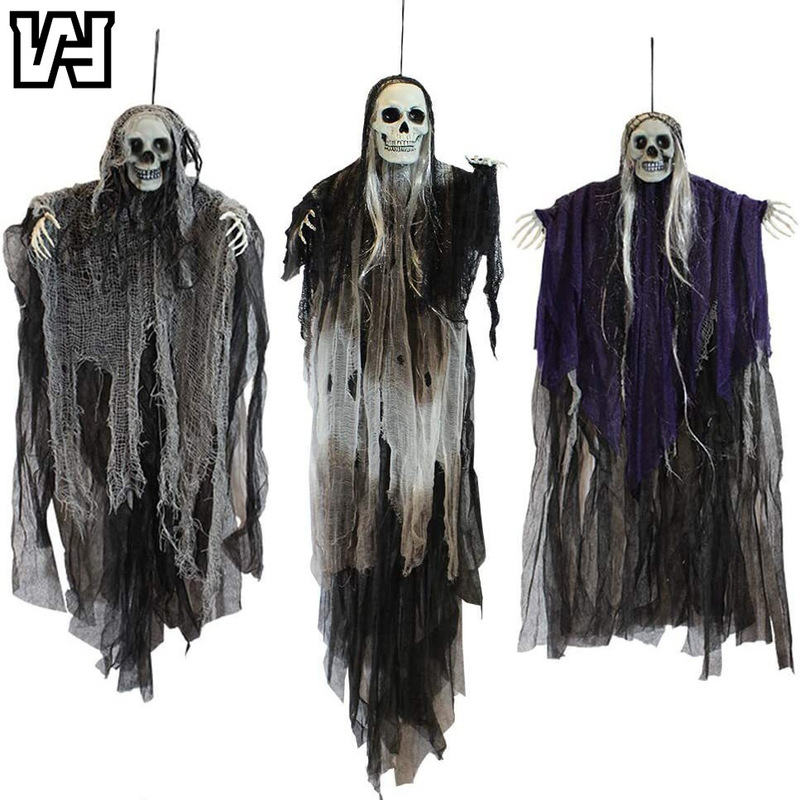 Halloween Hanging Ghost Glowing Skeleton Set of Three Skeleton Props Haunted House Escape Room Hanging Decorations Party Supplies Halloween Hanging Ghost Glowing Skeleton Set of Three Skeleton Props Haunted House Escape Room Hanging Decorations Party Supplies