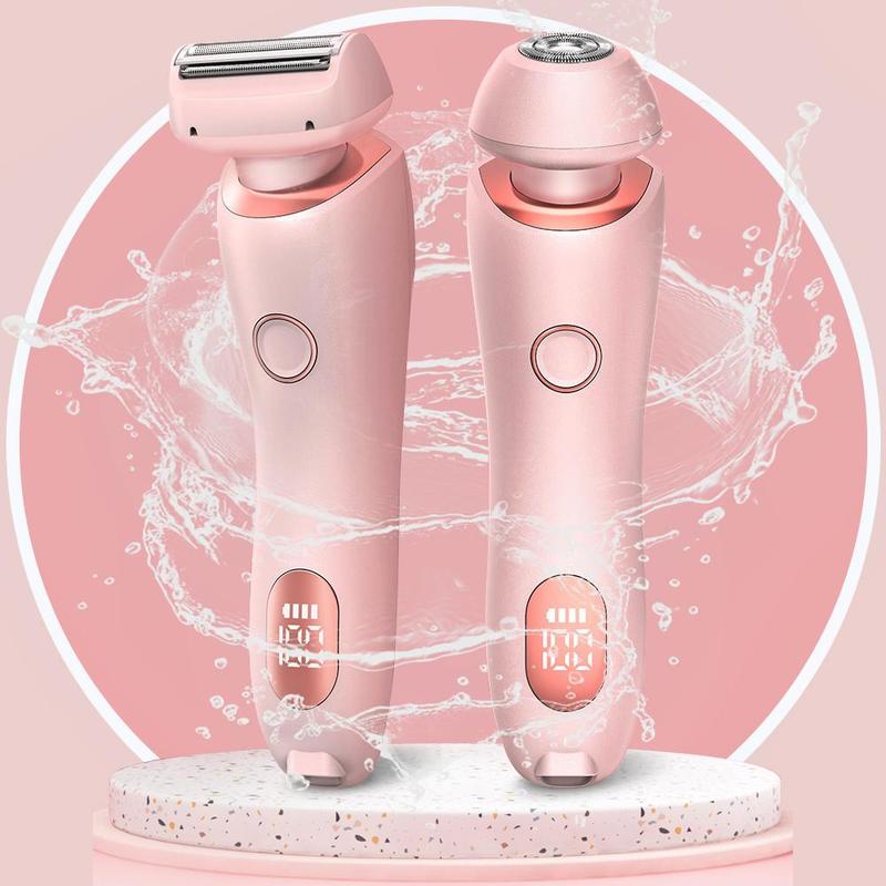 Electric shaver for smooth shaving, USB rechargeable, portable full-body hair trimming set, suitable for face, limbs, and underarms