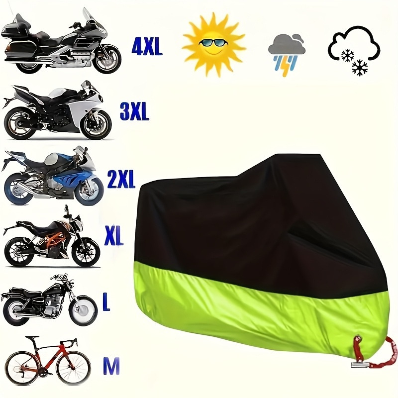 Motorcycle cover factory direct Oxford cloth dustproof antifreeze heat insulation sunscreen motorcycle clothing Oxford cloth
