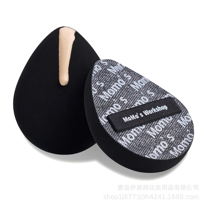牛仔皮棉花糖粉扑加厚底妆粉底海绵毛吉吉粉扑干湿两用粉底气垫扑|undefined