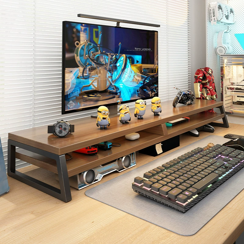 Настольный компьютер для киберспортивной комнаты, офисный настольный компьютер, стеллаж для хранения, подставка для монитора, подставка для ноутбука