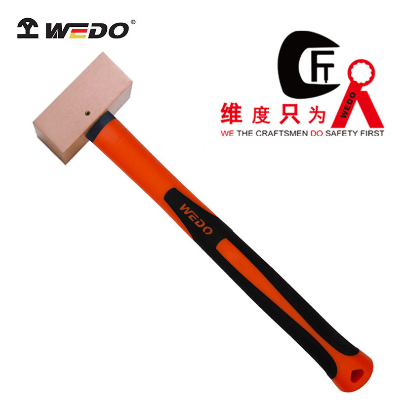 维度品牌 防爆工具 紫铜 紫铜塑柄方锤 方锤 铜锤 CO2206A