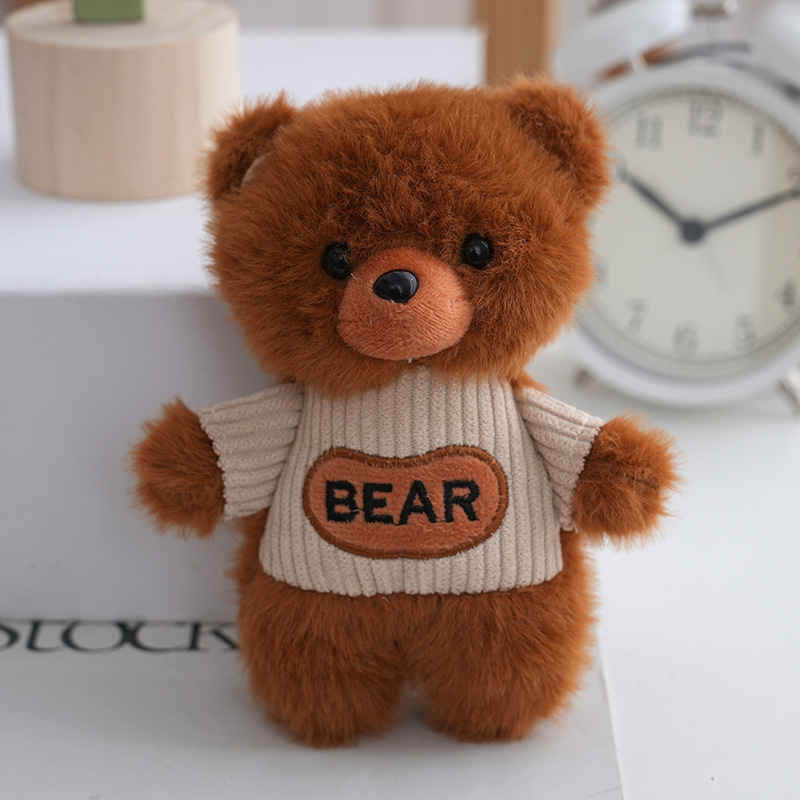 ネット有名人かわいい文字クマペンダントぬいぐるみ人形クマバッグペンダントキーホルダー人形人形|undefined