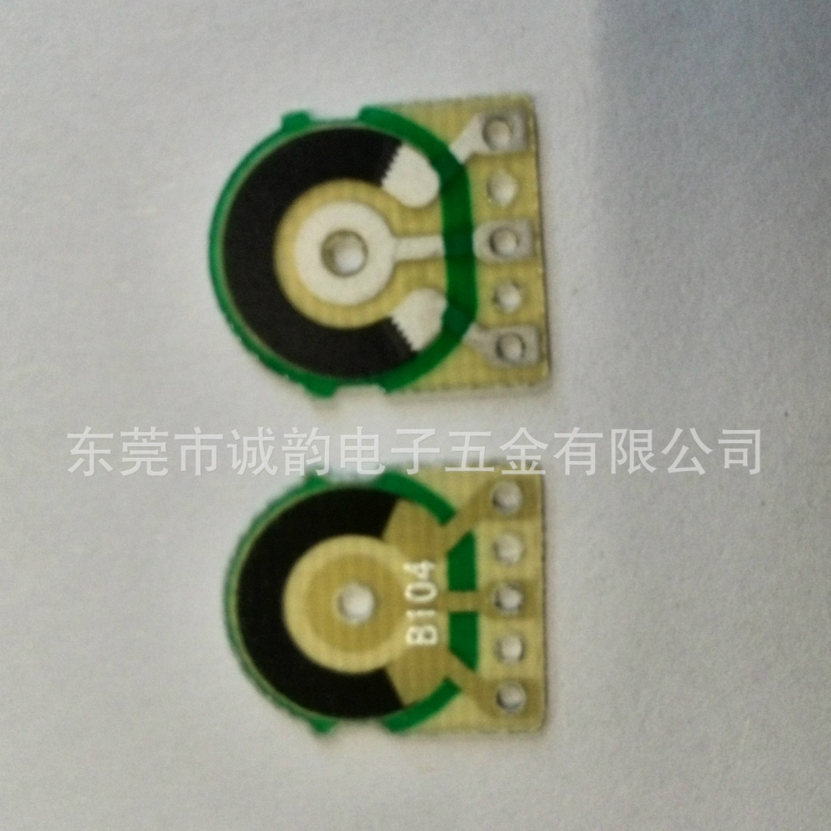东莞低零位E101N拨盘单联B100K耳机电位器碳膜片生产厂家配件