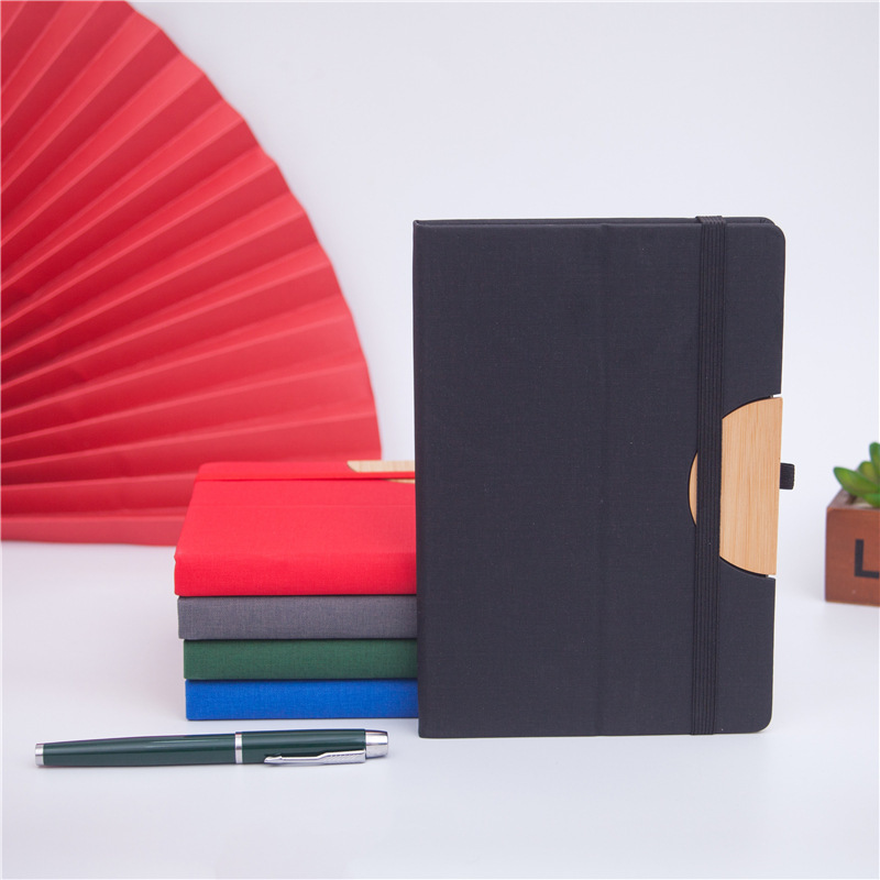 Cuaderno de cuero de comercio exterior simple a5 libro de alto valor de la reunión de negocios grueso cuaderno de papelero transfronterizo mayorista