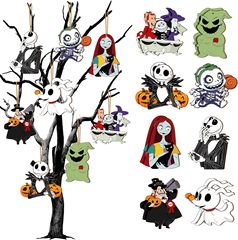 クロスボーダー新製品漫画ナイトメアハロウィン木製装飾カボチャゴースト楽しいハロウィンパーティー装飾