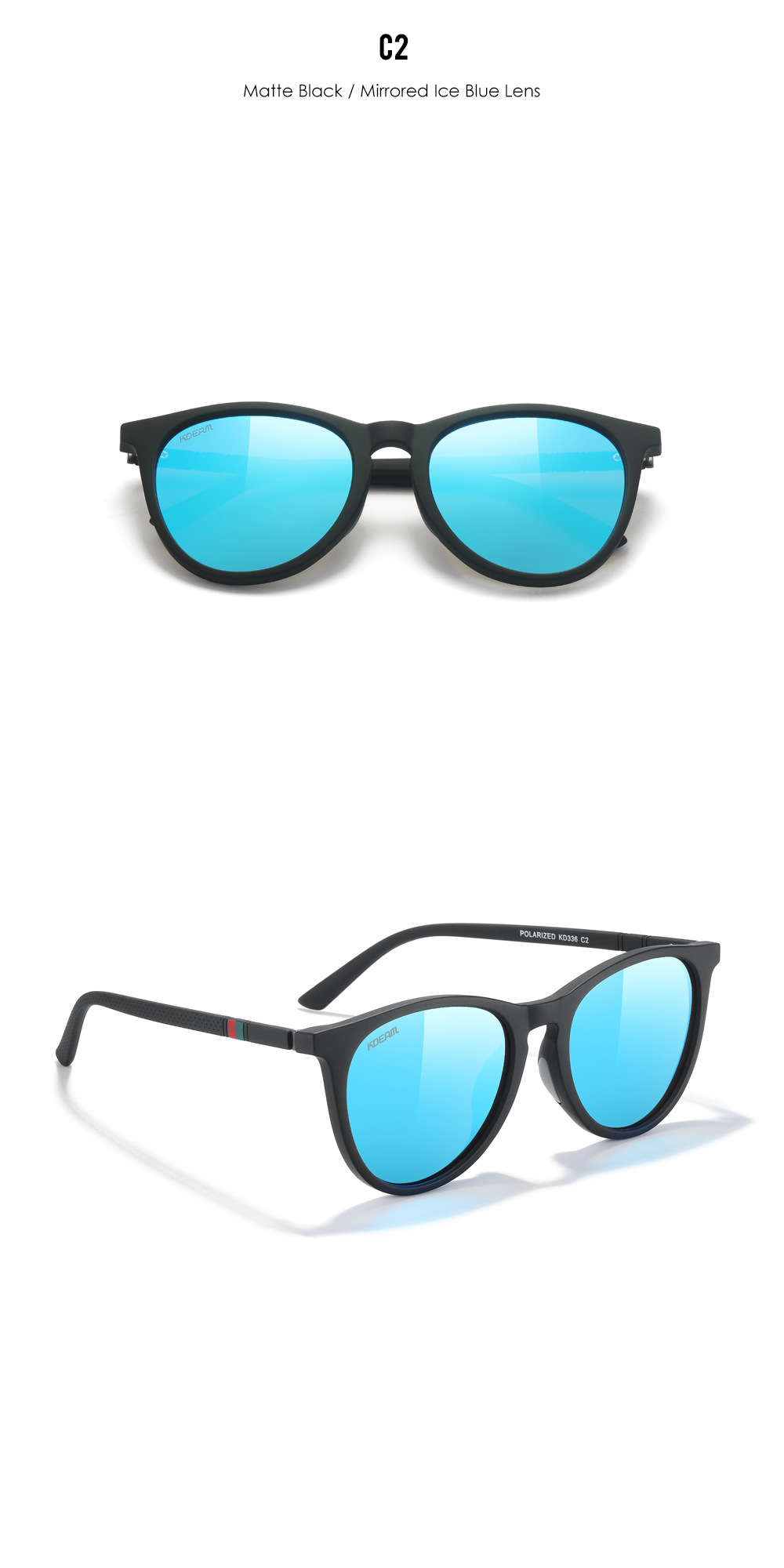 50g Weight Full Frame Glasses Structure Sunglasses Classification Tac, UV400 Protection Lens Material Round Frame Glasses Style Travel, Daily Occasion Solid Color Pattern Unisex Gender Casual Style Casual Solid Color Tac UV400 Protection Round Frame Full Frame Sports Sunglasses 10