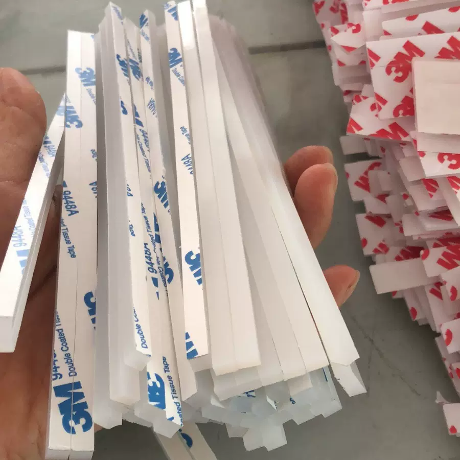 自粘硅胶条耐高温防撞缓冲条黑色透明硅胶防滑条3M自粘防水胶条