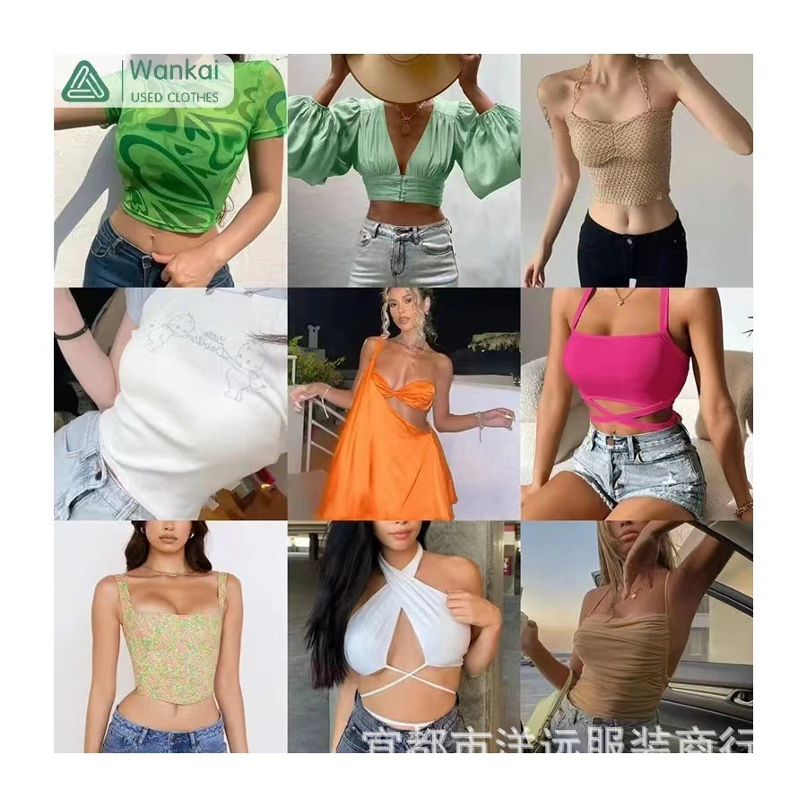 Comercio exterior tropical del sudeste asiático Shein miscelánea chaqueta de verano de moda sexy de mujer mezcla de cola al por mayor