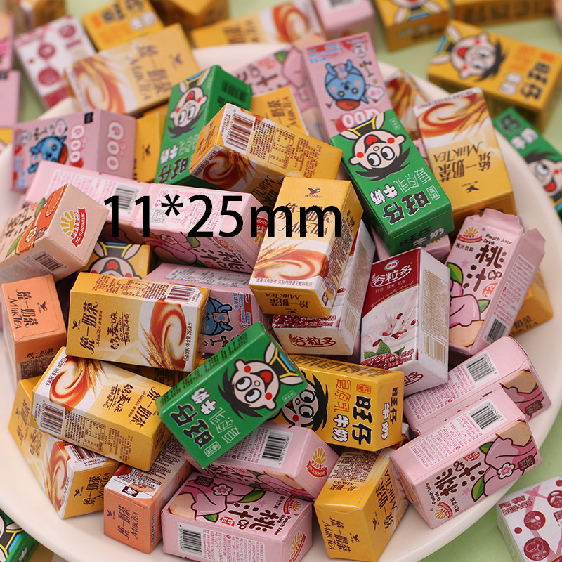 混款木头牛奶盒