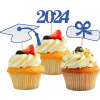 2024 party decorative graduation cake account graduation season cake account party decorative cake plug -in prop