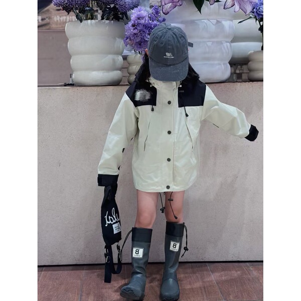 Travel demi-season children's waterproof windproof down jacket for…