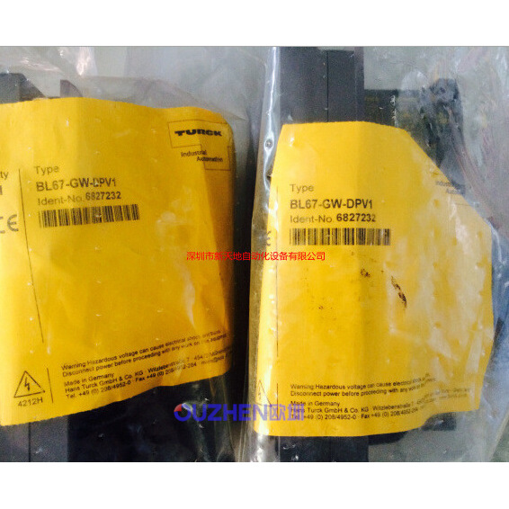 全新图尔克总线模块BL67-GW-DPV1原装现货议价