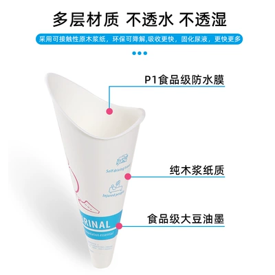 for Women Standing Urinal for: On-board emergency urine bag