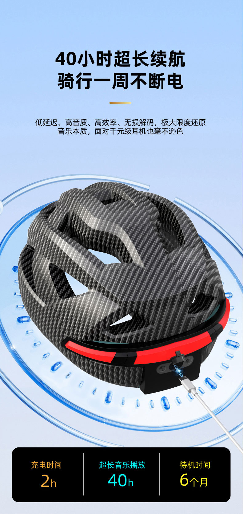 Smart cycling helmet with built-in Bluetooth headset, multifunctional smart remote control camera, and dashcam