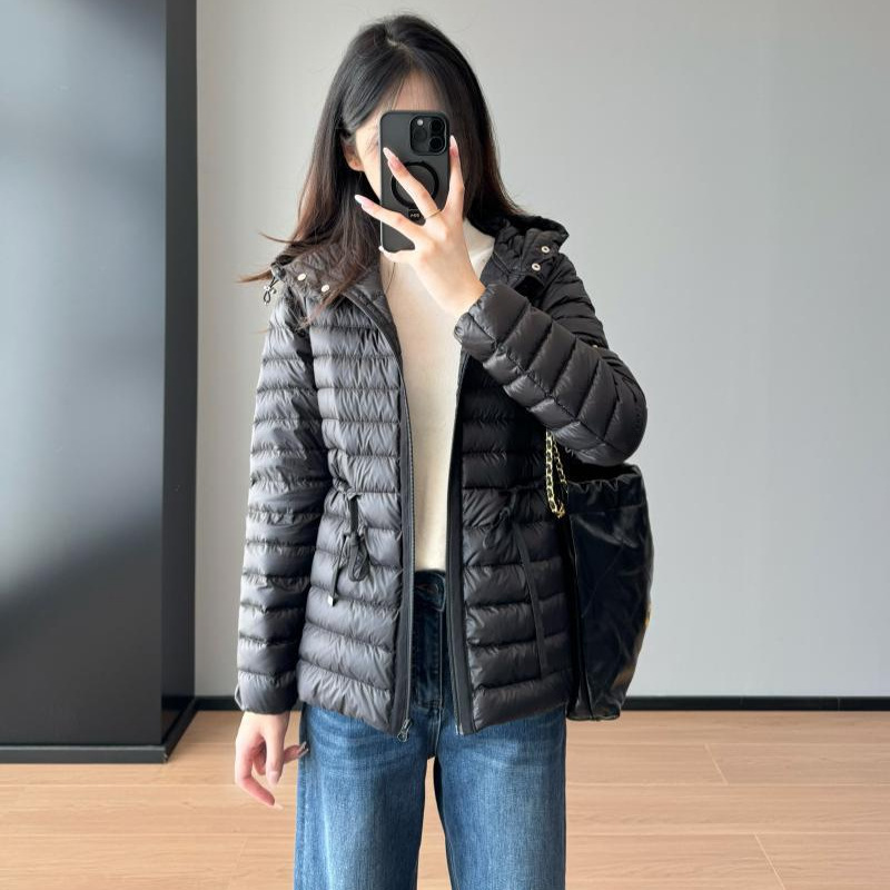 柜面1w+ 90鹅绒服炒气质显瘦收腰冬季轻薄款鹅绒服24新款