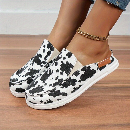 Women's Fashion Loafers Casual Round Toe Slip on Slides