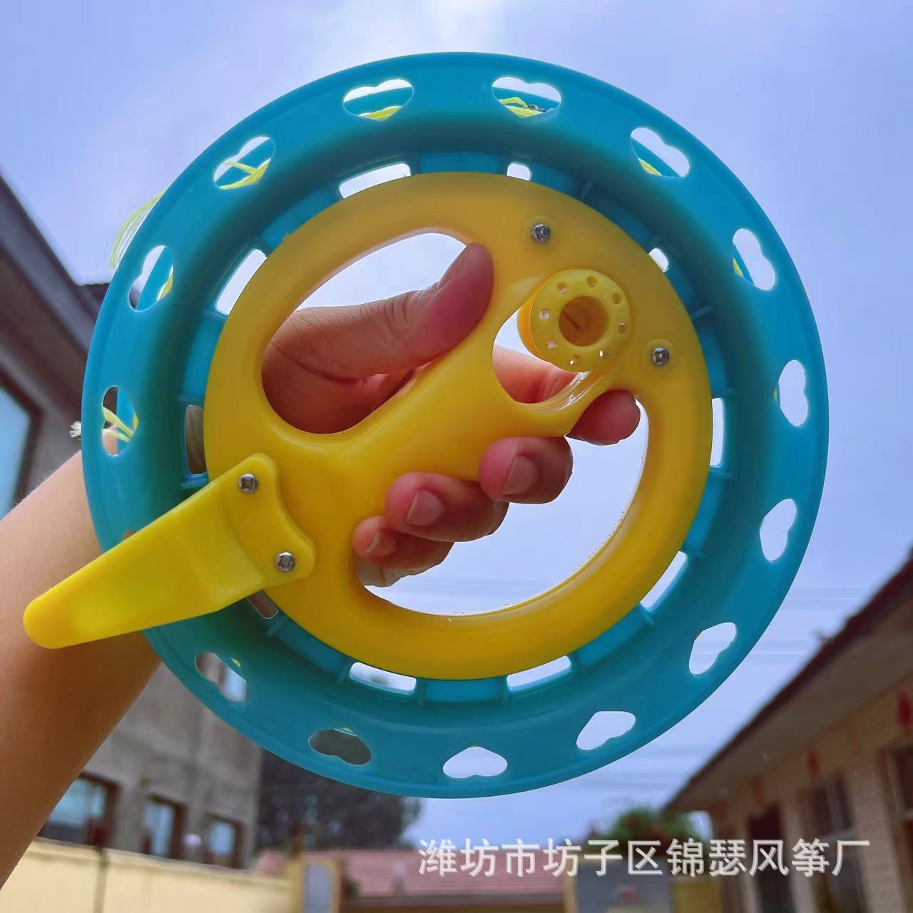 Roue autobloquante 18 cm H + câble 200 m (avec connecteur)