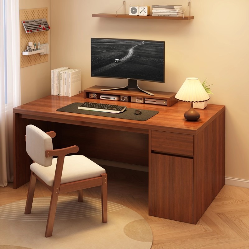 Escritorio de computadora doméstico con cajones 2025 nuevo escritorio de escritorio moderno simple escritorio de escritorio gabinete de escritorio en una mesa