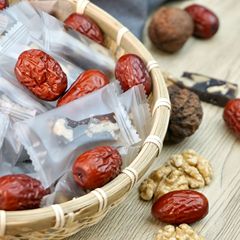 Red Date Blood Rice Walnut Cake, South Red Date Walnut Date Paste Cake, Pregnant Women's Leisure Snack Breakfast Handmade Pastry, Bulk