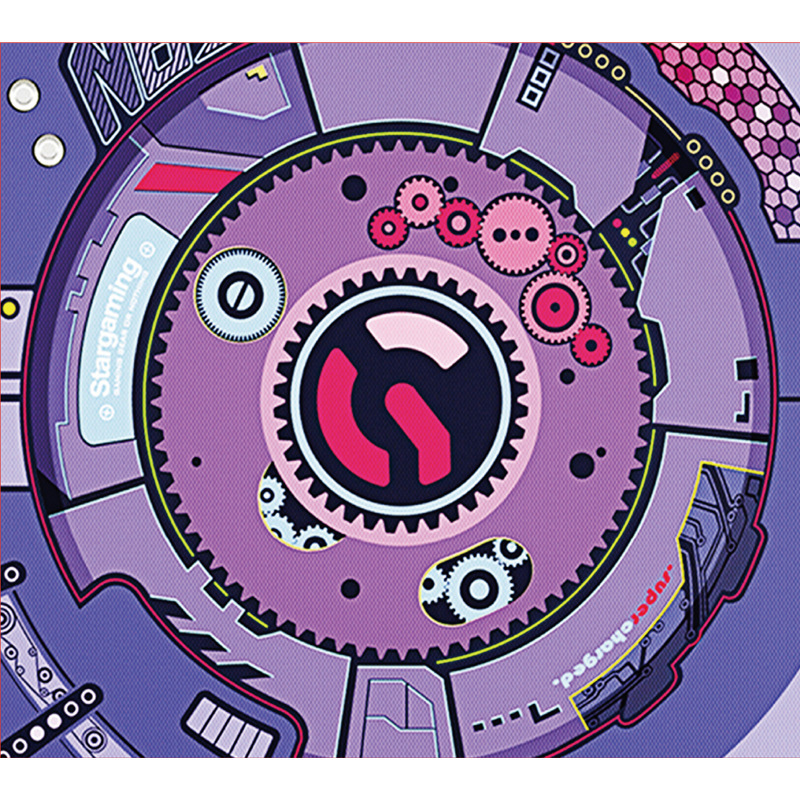 호랑이 부적-타이탄 핑크