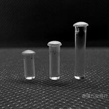 LDT5.0mm孔径圆头带卡痕透明导光柱导光棒LED贴片发光管PC透明